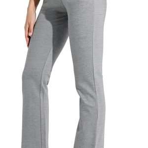 Women's Yoga Dress Pants Bootcut Work Slacks Stretch Office with Belt Loops 4 Pockets 28“/29"/30"/31"/33"