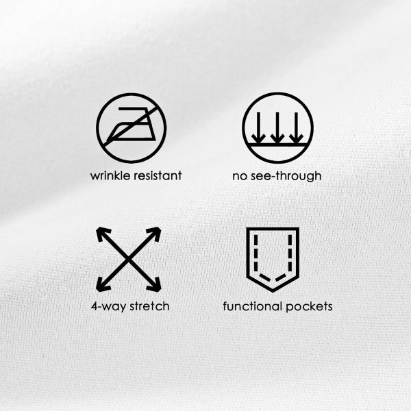 Women's Yoga Dress Pants Bootcut Work Slacks Stretch Office with Belt Loops 4 Pockets 28“/29"/30"/31"/33" - Image 101