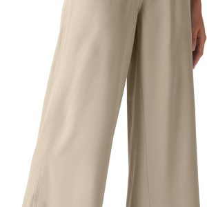 Willit Women's Wide Leg Pants Swim Beach Pants UPF 50+ Lightweight Travel Quick Dry Sun Protective 29" 31"