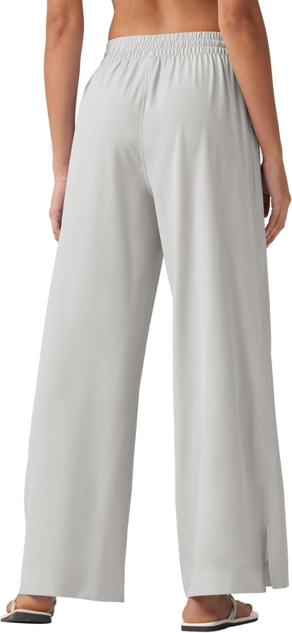 Willit Women's Wide Leg Pants Swim Beach Pants UPF 50+ Lightweight Travel Quick Dry Sun Protective 29" 31" - Image 21