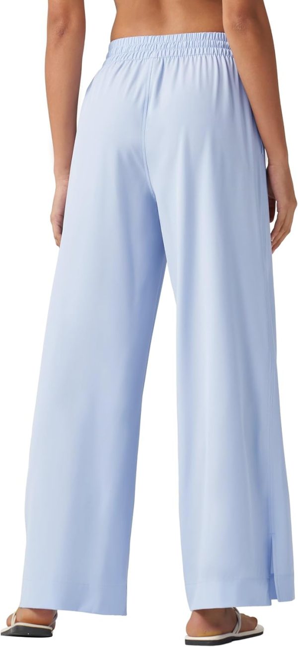 Willit Women's Wide Leg Pants Swim Beach Pants UPF 50+ Lightweight Travel Quick Dry Sun Protective 29" 31" - Image 27