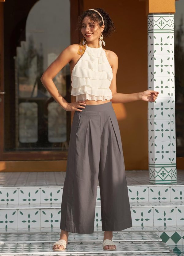 Willit Women's Linen Pants Wide Leg Casual Beach Summer Pants Palazzo Lounge Pants with Pockets - Image 12