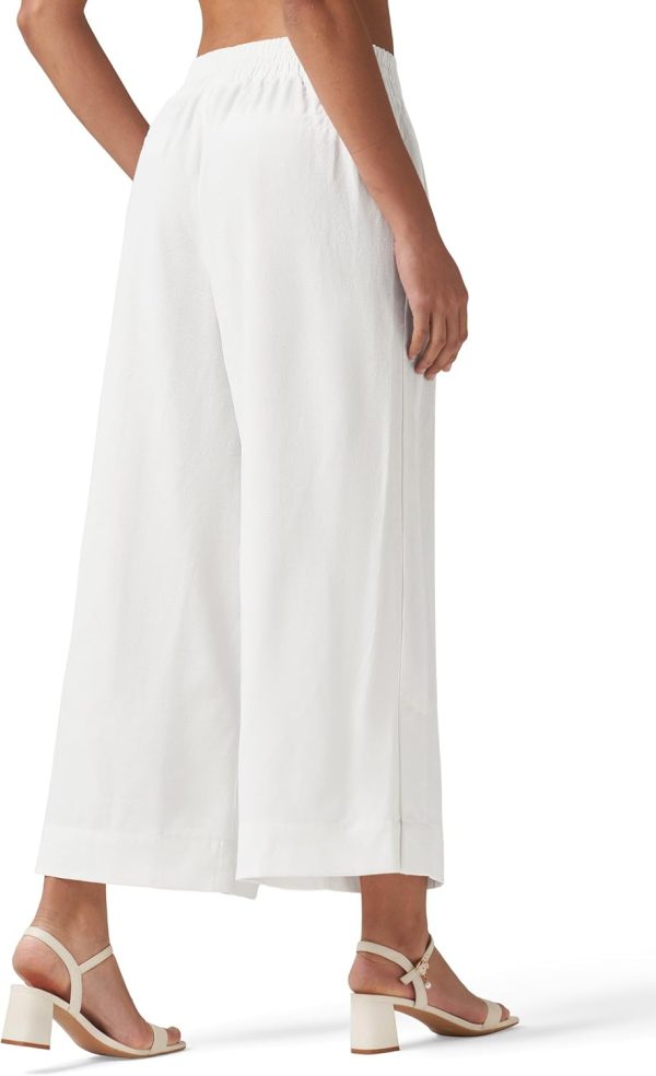 Willit Women's Linen Pants Wide Leg Casual Beach Summer Pants Palazzo Lounge Pants with Pockets - Image 57