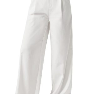 Willit Women's Linen Pants Wide Leg Work Dress Pants Casual Slacks Business Pants with Pockets 29" 31"